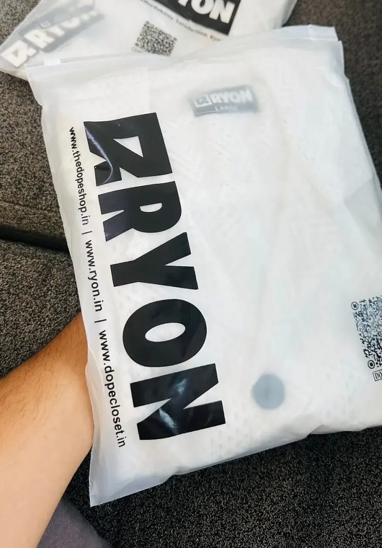 Custom printed frosted slider zipper bag for eCommerce packaging